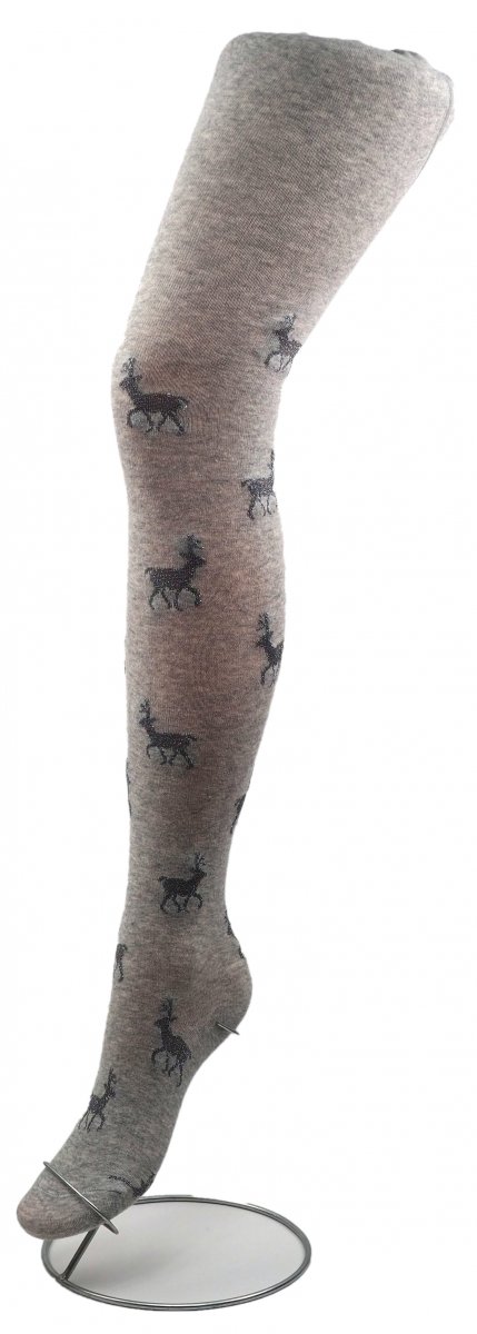 Rajstopy dziecięce Aura.Via–świąteczne jelonki i śnieżynki, które skradną zimę! 1-3 lat