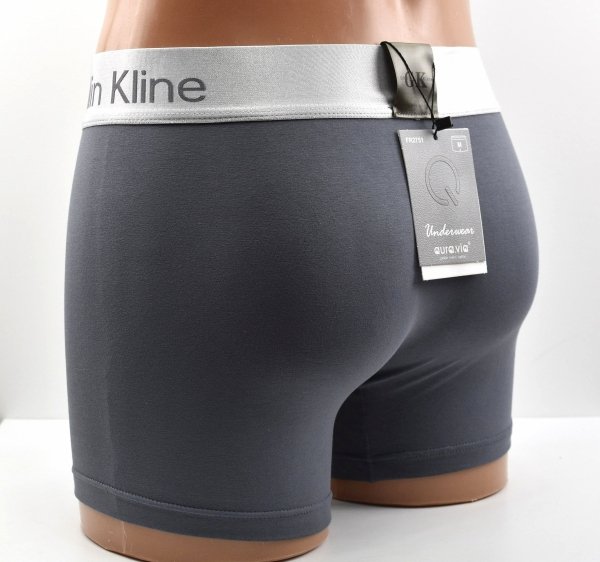 Bokserki męskie grafitowe z bawełny 95%, rozmiar 2XL