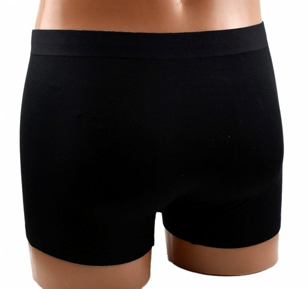 Bokserki bambusowe czarne – wygoda i świeżość każdego dnia, rozmiar 3XL