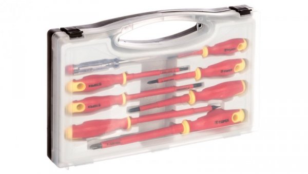 Wkrętaki 1000V, zestaw 8 szt. 39D674
