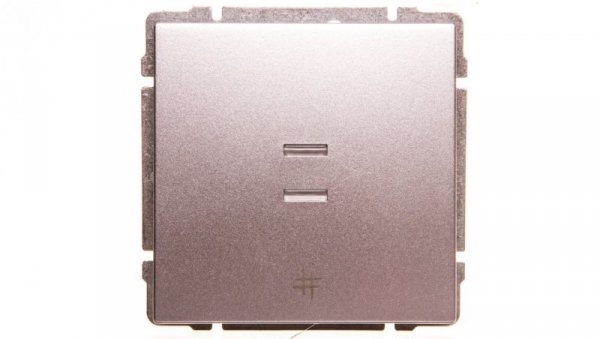 KOS66 Łącznik krzyżowy podświetlany aluminium 624017