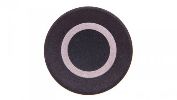 Wkładka przycisku 22mm płaska czarna z opisem O M22-XD-S-X0 218154