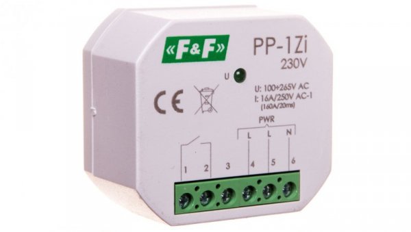 Przekaźnik elektromagnetyczny 1Z 16A 230V AC PP-1Zi-230V