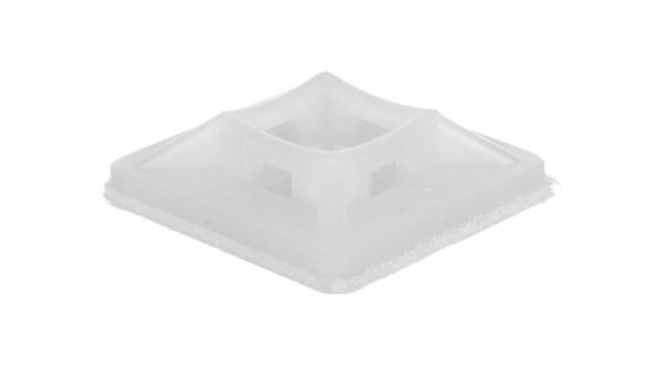 Element mocujący do opasek kablowych 19x19 biały ITA019019W /100szt./