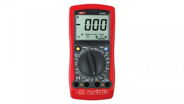 Wielofunkcyjny miernik do diagnozowania samochodów hybrydowych elektrycznych 4 Cyl/6 Cyl/8 Cyl Tach UT-107 01808