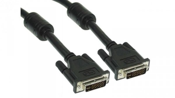 Kabel przyłącze DVI (24+1) Dual Link DSKDV03N /5m/