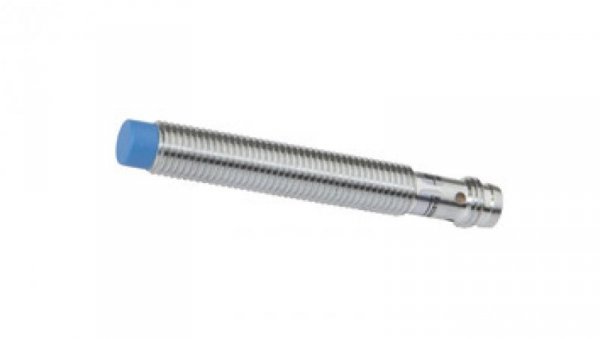 Czujnik indukcyjny M8x1 60 mm niezabudowany Sn: 6 10-30V DC PNP NO złącze M8 3-pinowy IP67 mosiądz chromowany IN080176