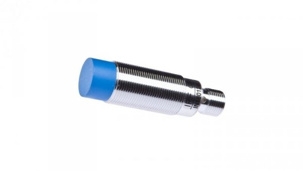 Czujnik indukcyjny M18x1 dł: 64mm niezabudowany Sn: 20mm 10-30V DC PNP NO złącze M12 3pin IP67 mosiądz niklowany IN180126