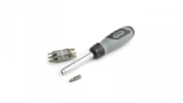 Zestaw wkrętak + 12 bitów 8PK-SD010 Pros Kit 23414