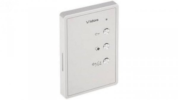 Unifon głośnomówiący przeznaczony do pracy w systemie VIDOS DUO z funkcją Interkom U1011