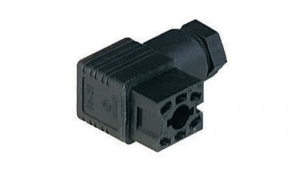 Złącze zasilające do samokonfekcjonowania żeński kątowy 6-pinowy centralnie przykręcane 50V AC/DC 6A GO 6 WF