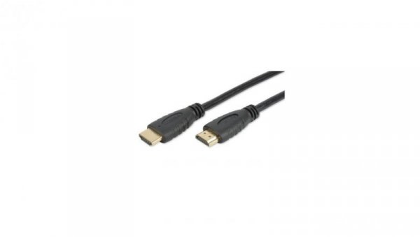 Kabel HDMI-HDMI 2.0 M/M 4K*60Hz Ethernet 1m Czarny