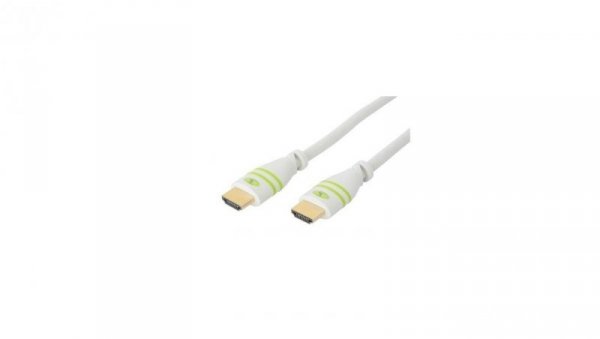Kabel HDMI-HDMI V1.4 M/M Ethernet 3D4K Biały 5m