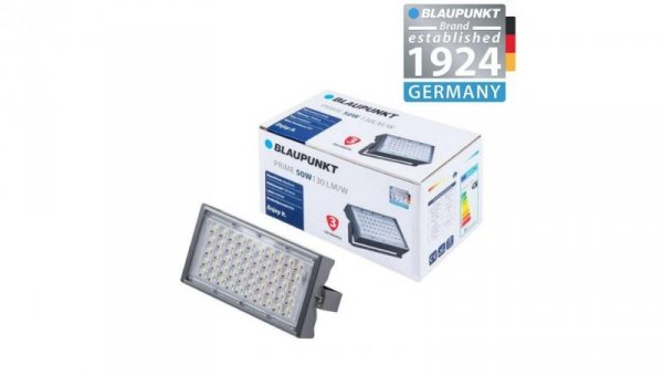 Blaupunkt Naświetlacz LED Prime 50W IP65 barwa naturalna, BLAUPUNKT-NLP50NW