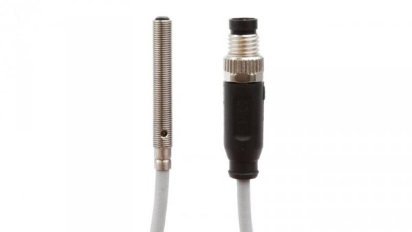 Czujnik optyczny odbiciowy M5x0,5 dł: 36mm Sn: 20mm 10-30V DC PNP NO złącze kablowe M8 3-pinowe 0,3m IP67 OT059175