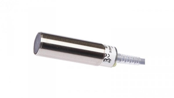 Czujnik indukcyjny M18x1 dł 60mm zabudowany Sn: 5mm NO złącze kablowe 2 m PVC IP67 IB185100
