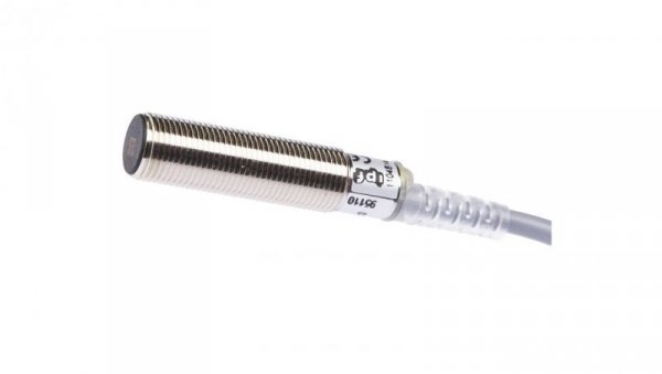 Czujnik indukcyjny M12x1 dł: 52mm zabudowany Sn: 3mm 10-30V DC NPN NO kabel 2m PVC IP67 IB121100