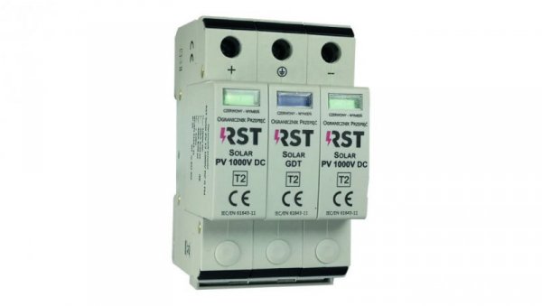 Ogranicznik przepięć C Typ 2 DC, RST Solar PV T2 G 1000V DC 642202