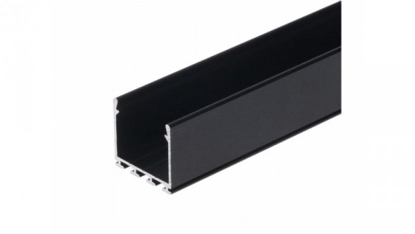 Profil led LIPOD 2m anodowany czarny Kluś