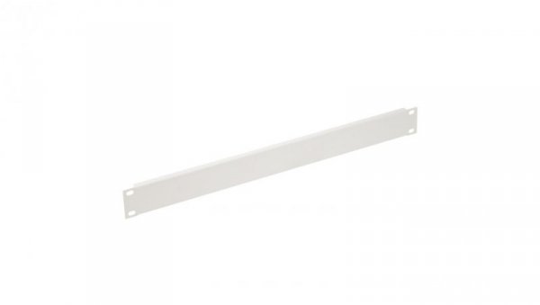 Panel maskujacy do szafy RACK 19 cali 1U szary