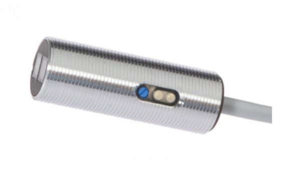 Czujnik optyczny odbiciowy M18x1 dł: 50mm Sn: 40-600mm 10-35V DC PNP kabel 2m PVC IP67 OT180405