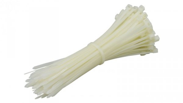 Opaska kablowa biała CT 160-2,5 N 222667 /100szt/
