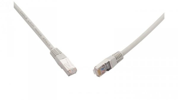 10G patchcord CAT6A SFTP LSOH 1m szary non-snag-proof C6A-315GY-1MB