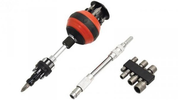 MULTI-BIT RATCHET BALL DRIVER 23 IN 1