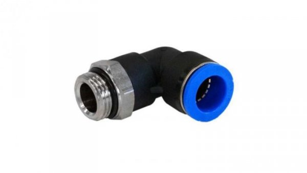Obrotowa złączka pośrednia kolankowa gwint R 1/8 męskie, Wciskane 8 mm RS PRO / 10szt.