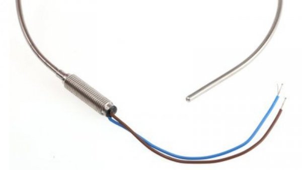 Termopara typ K do +800C 2m kabel 100mm, Stal nierdzewna 316 BS