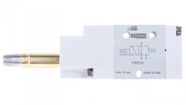 Pneumatyczne zawory elektromagnetyczne 3/2 Normally Closed G 1/8 740NL/min RS PRO