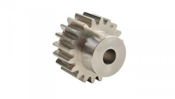 Koło zębate walcowe, moduł: 1, l.zębów: 28, śr. piasty: 20mm, śr. otworu: 8mm, Stal