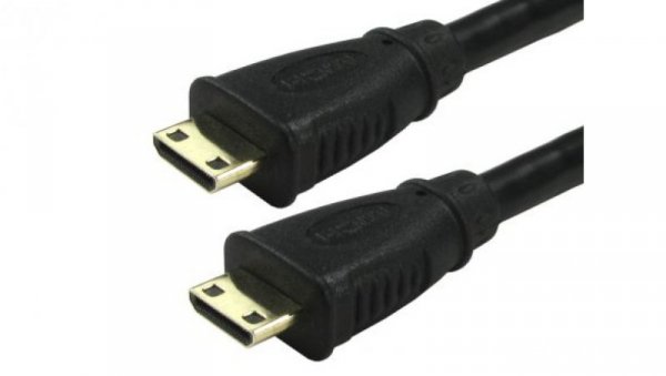 Zespół cyfrowych kabli wideo i monitorowych 5m Męskie złącze HDMI typu C. to Męskie złącze HDMI typu C. Czarny
