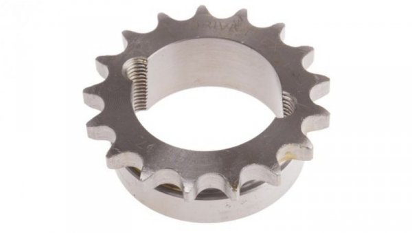 Koło łańcuchowe drabinkowe, 17 zębów, 08B-1, Nakrętka stożkowa, śr toczna: 69.11mm, Stal