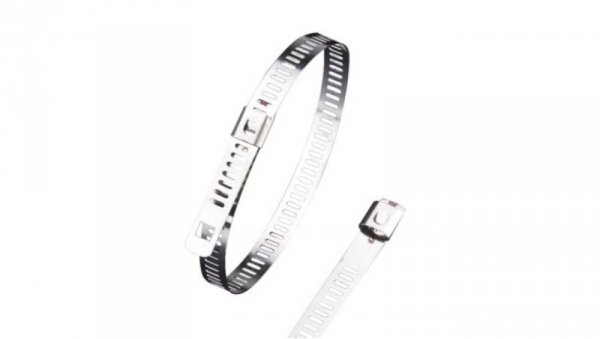 Opaska kablowa 300mm 7 mm Stal nierdzewna 316 100 sztuk RS PRO