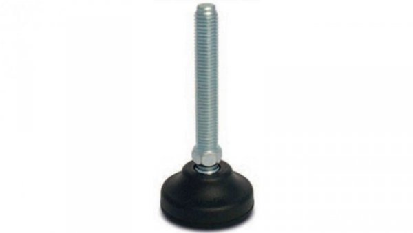 Regulowane nóżki, Ø 50mm, M12, 158mm, 1100kg, RS PRO