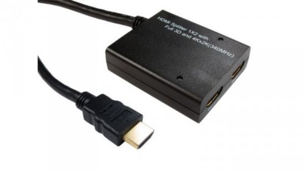 2 PORT HDMI SPLITTER 4K ULTR HIGH DEFINI