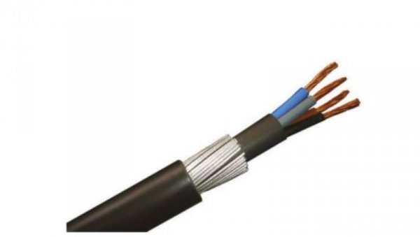 Wielożyłowy kabel przemysłowy Ekranowany 4 2,5 mm² 600/1000 V Polichlorek winylu PVC 13.5mm 50m RS PRO