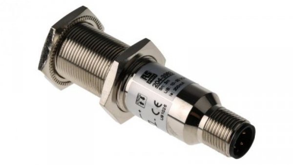 Czujniki fotoelektryczne Odbicie retro PNP NO cylindryczny zakres 3 m IP67