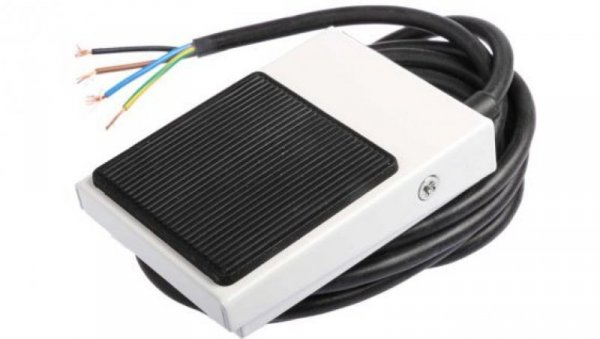 Metalowy przełącznik nożny IPX2 Uniwersalny Chwilowy Stal miękka, SP-CO 3 A 24V 250V