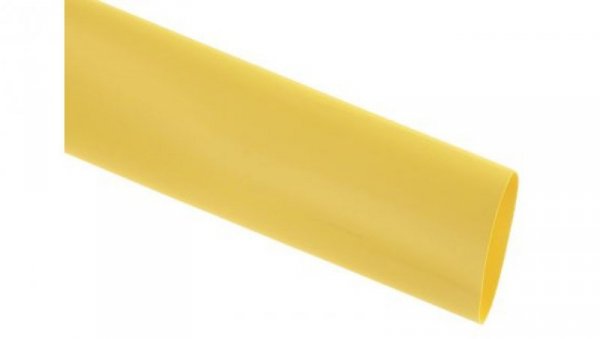 Osłona termokurczliwa żółta 2:1, średnica 25.4mm, dł. 1.2m, RS PRO