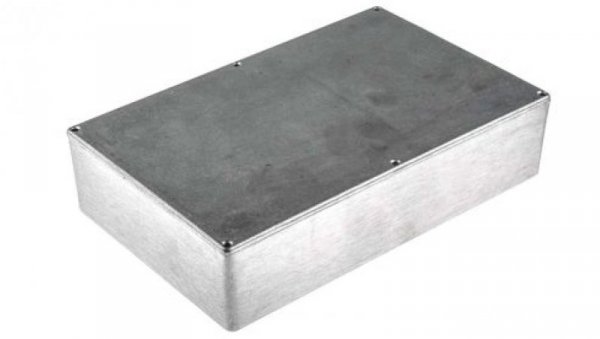 Obudowa ekranowana Srebrny IP66 Neopren, 275 x 175 x 65.5mm, RS PRO