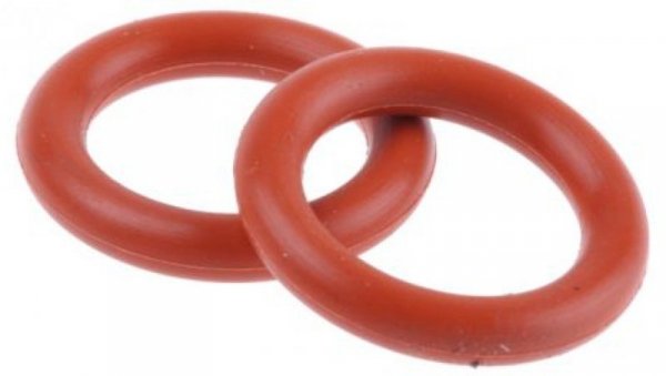Pierścień O-ring, materiał silikon, 2.62mm, Ø zew 5/8cal, RS PRO