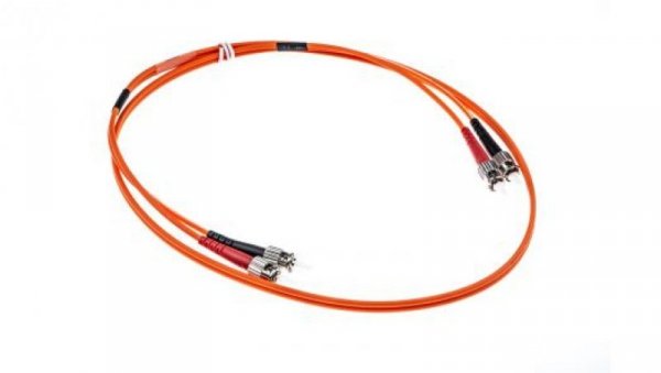 Kabel światłowodowy, średnica: 50/125μm, OM2 Wielomodowy, Pomarańczowy, ST / ST