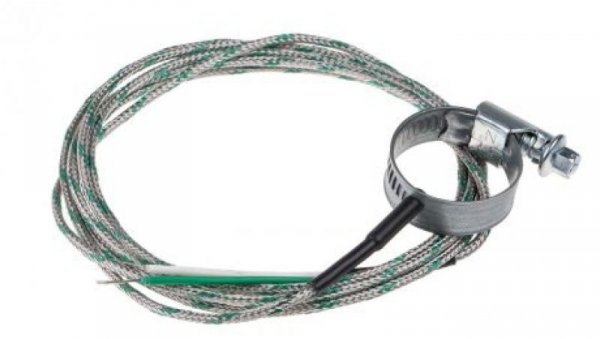 Termopara typ K do +1100C 2m kabel 2m, Stal nierdzewna 316 Zgodność z RoHS