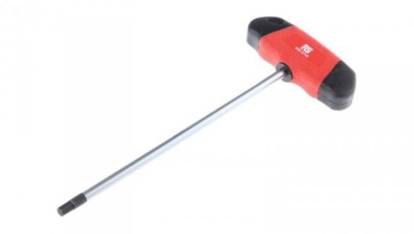 Klucz imbusowy, 6 mm Jednostki metryczne 6mm Sześciokątne, typu Typu T, materiał: Stal chromowo-wanadowo-molibdenowa,