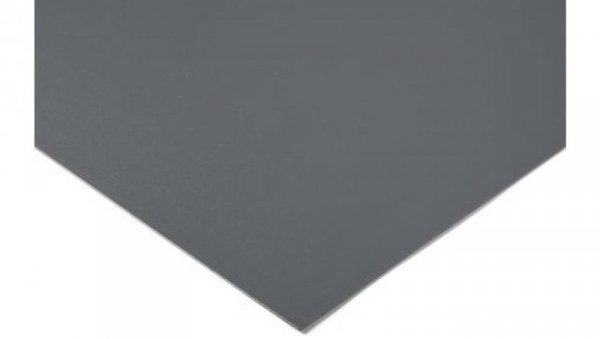 Arkusz tworzywa sztucznego Szary, 1000mm x 500mm x 3mm