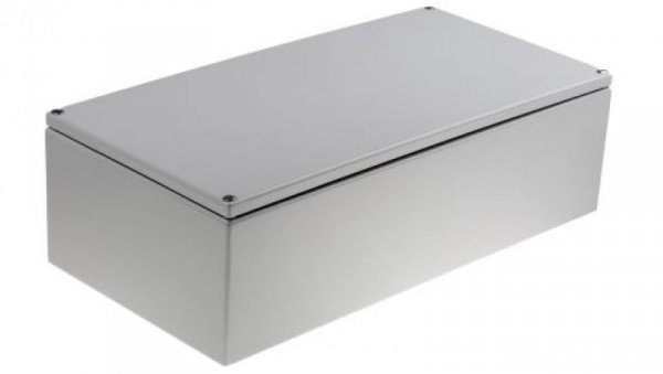 Puszka elektroinstalacyjna, 400 x 120 x 200mm, IP66, kolor Szary, materiał Stal miękka, RS PRO