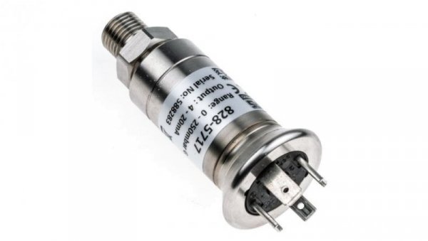 Czujnik ciśnienia DIN 43650 typ A do Olej, woda maks. 0.25bar, 9→ 32 V DC, IP65 G1/4