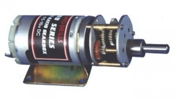 Motoreduktor DC, 1.42 A, 12,8 W, 200 obr./min, 20 Ncm, RS PRO